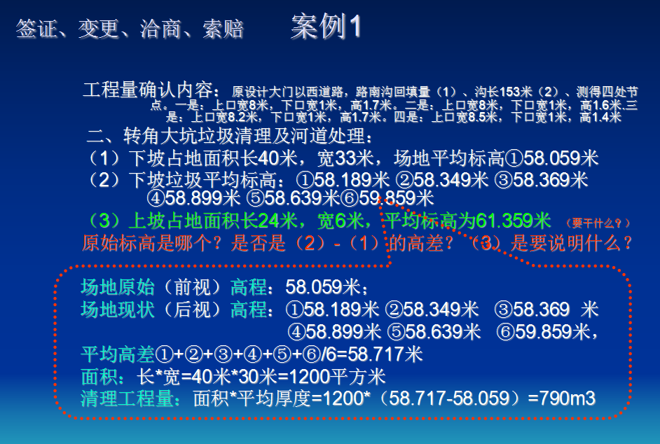 22套工程变更签证索赔资料合集，超多索赔细节展示，利润蹭蹭涨