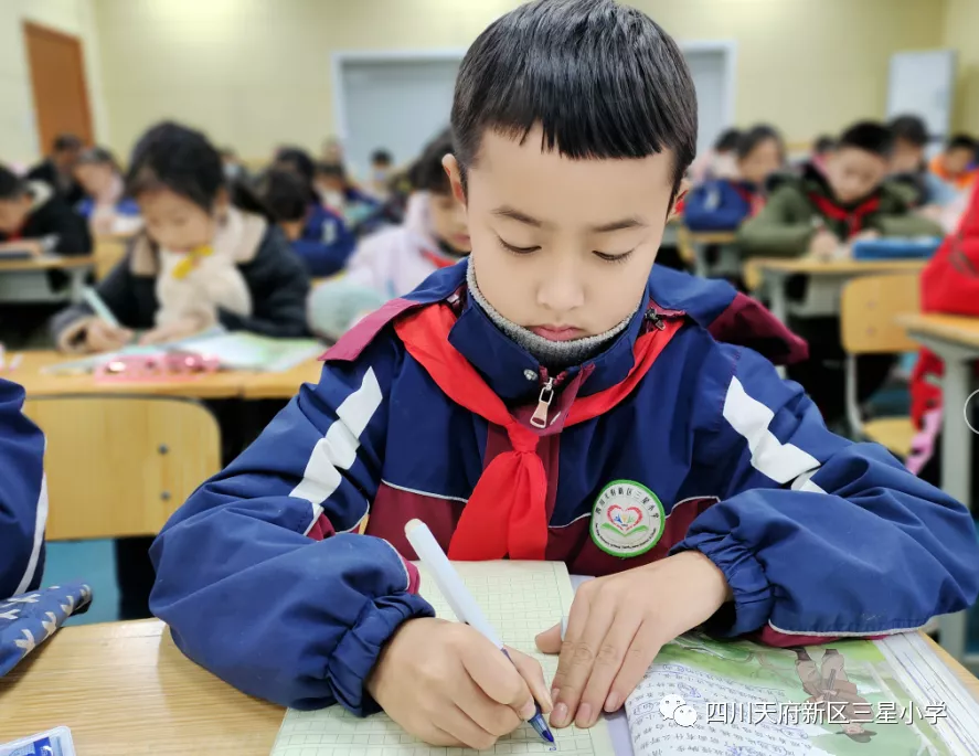 四川天府新区三星小学——我手写我心 彩笔绘生活