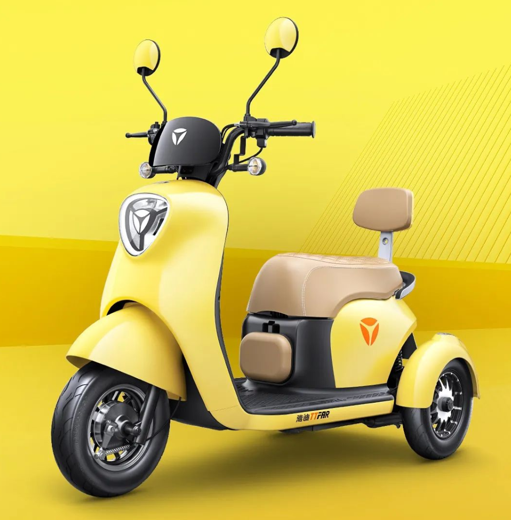 雅迪冠能二代a7评测:适合接娃买菜,最高续航100公里,能上牌