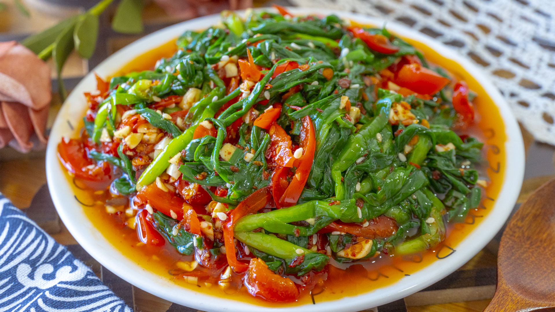 陽春3月，飲食宜“多素少肉”，建議吃6道當季菜，清淡鮮美又潤燥