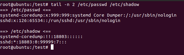 Linux命令學習——tail命令