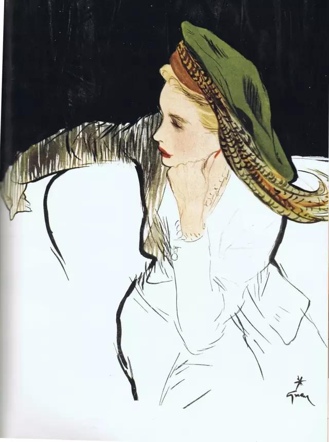时尚插画大师之一René Gruau