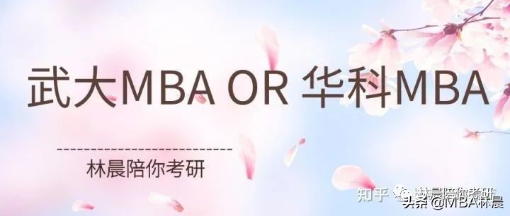 华中科技大学MBA与武汉大学MBA哪个更好？林晨陪你考研