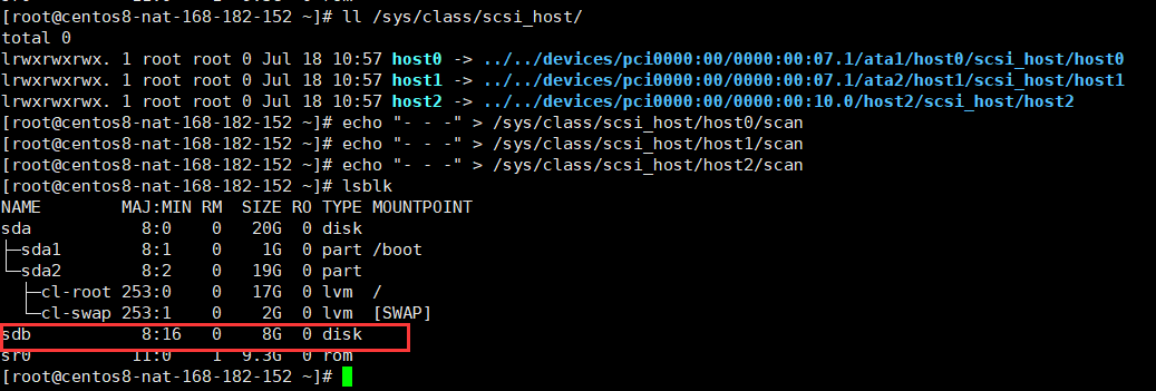 Linux磁盘分区、格式化、挂载