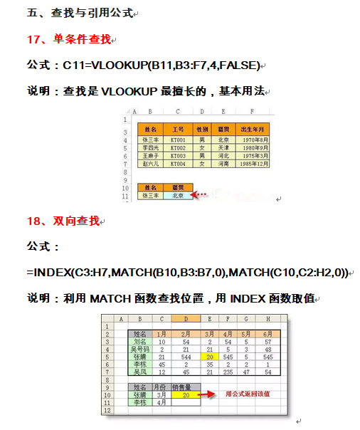 财会人员速看：32个Excel函数公式，附217页Excel函数使用技巧