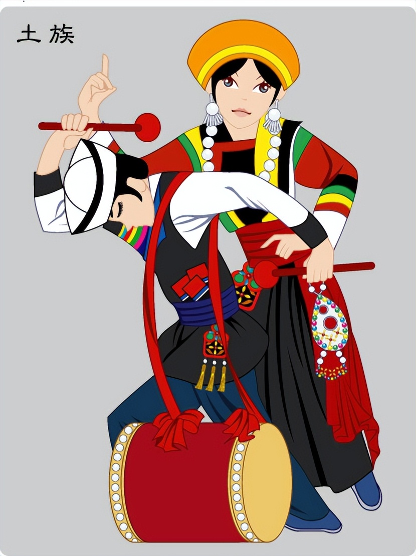 56个民族服装(56个民族服饰漫画版)