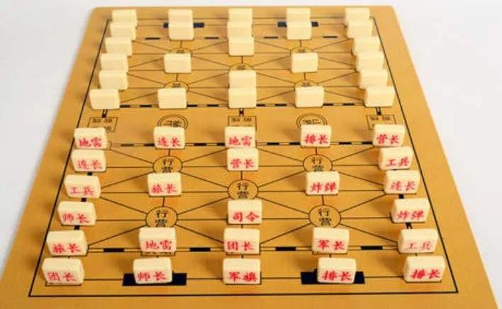 陆军棋的正确摆放图图片