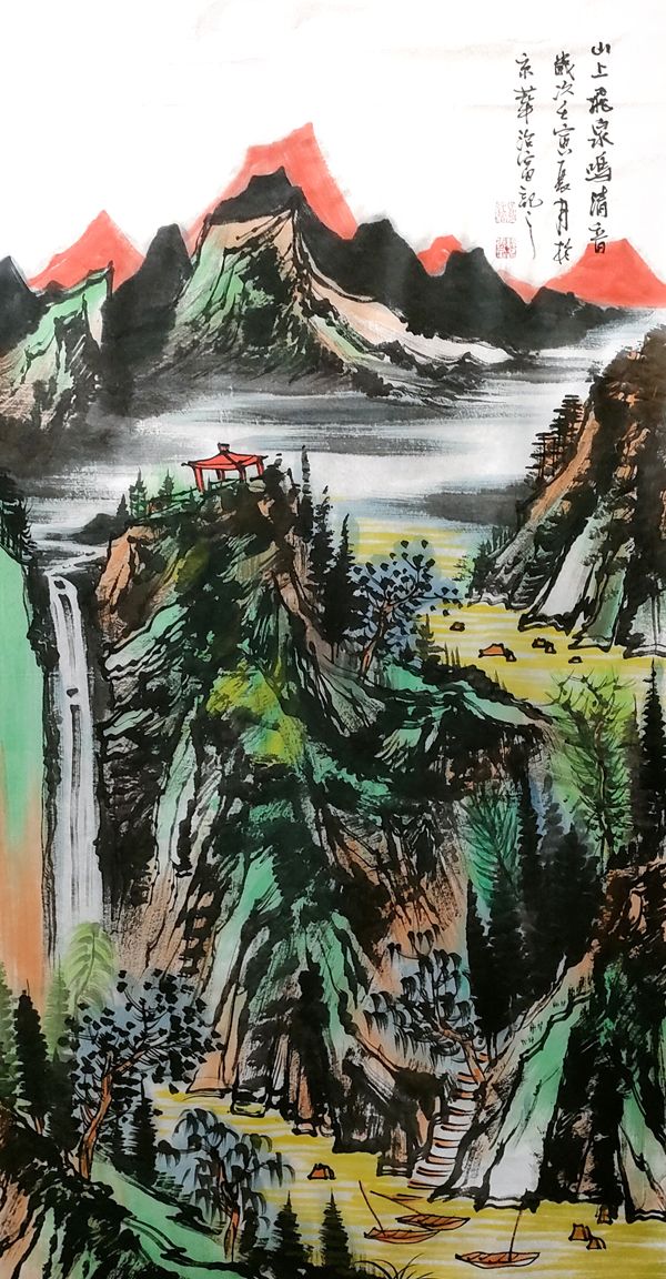 当代著名画家马治富作品欣赏