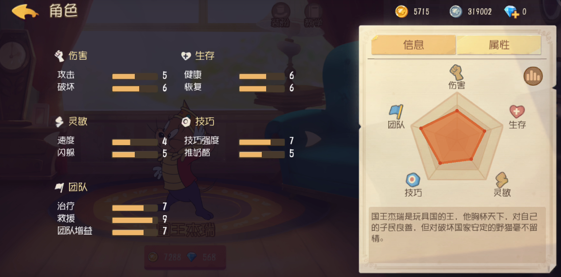 猫和老鼠手游：那些永不落幕的经典角色T1榜单！国王杰瑞真的强