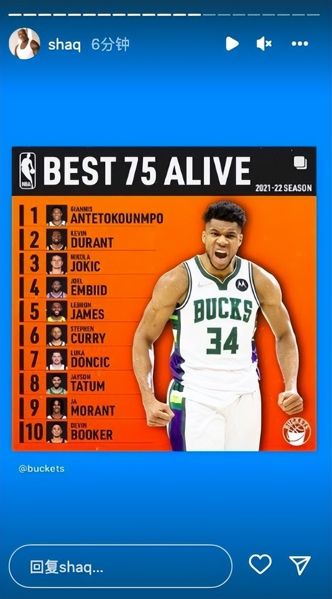 nba75大巨星排名(现役75大巨星出炉!