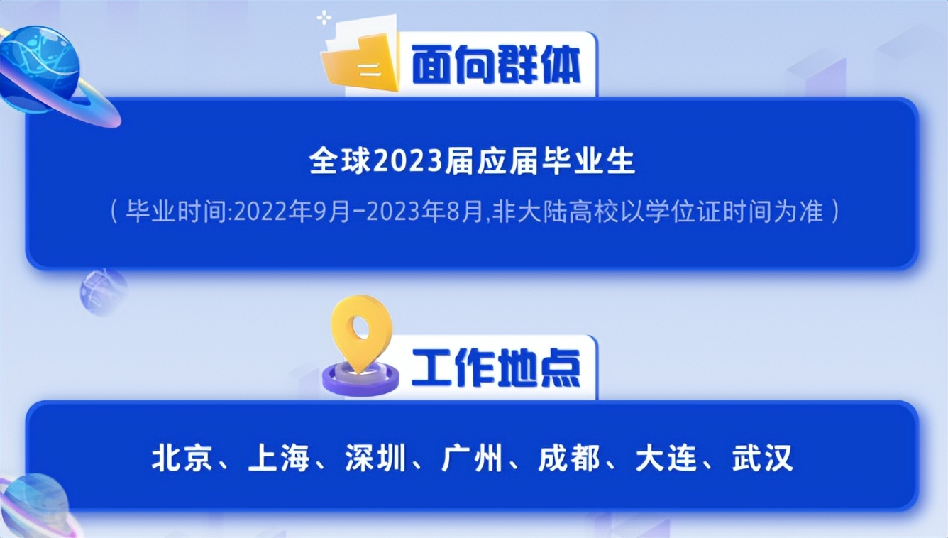 百度2023届校招正式启动，140+细分岗位可选，满足条件即可报名