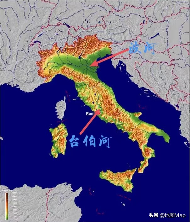 意大利面积相当于中国哪个省(你不知道的地理冷知识「意大利篇」)