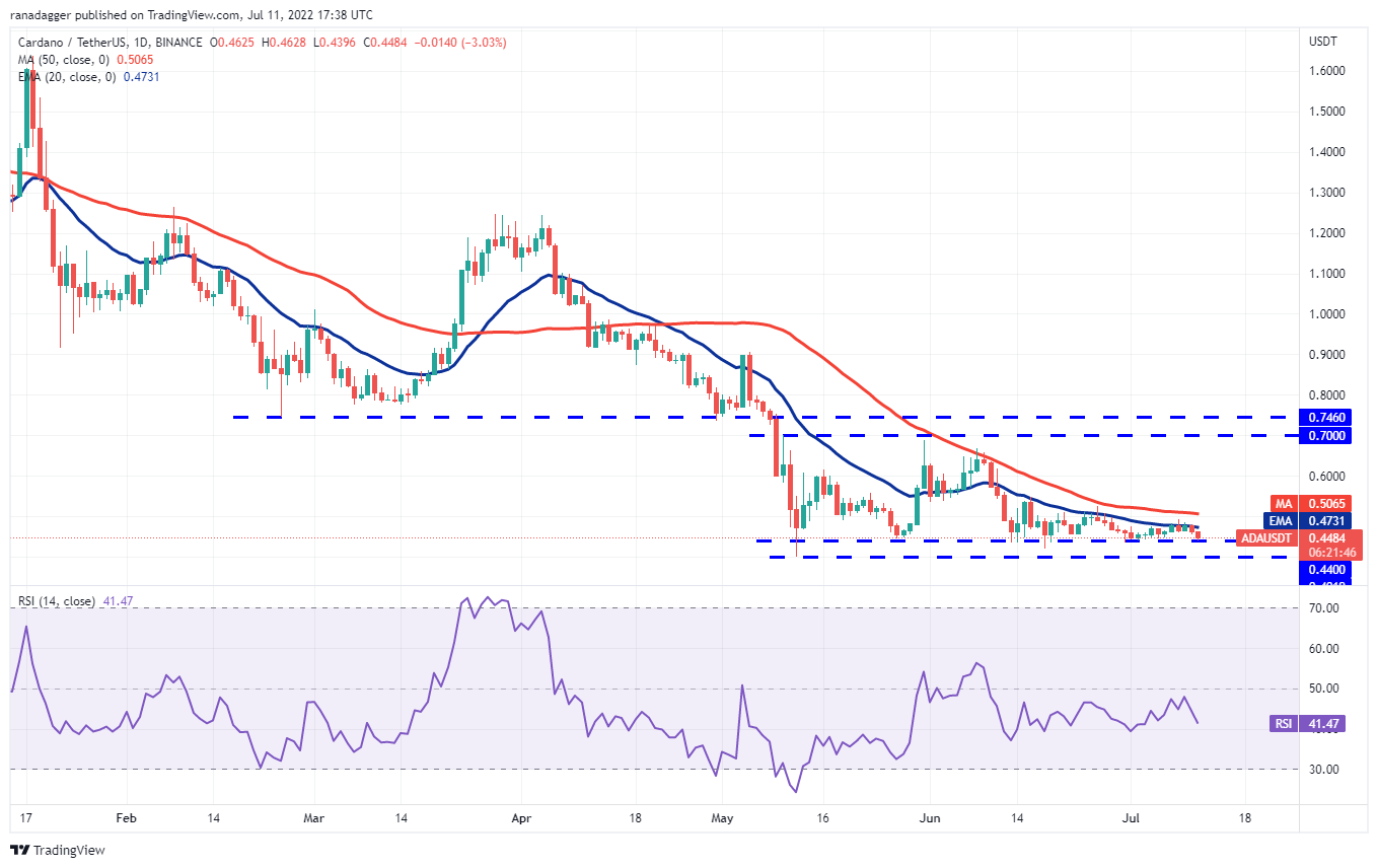 价格分析 BTC、ETH、BNB、XRP、ADA、SOL、DOGE、DOT、SHIB、AVAX