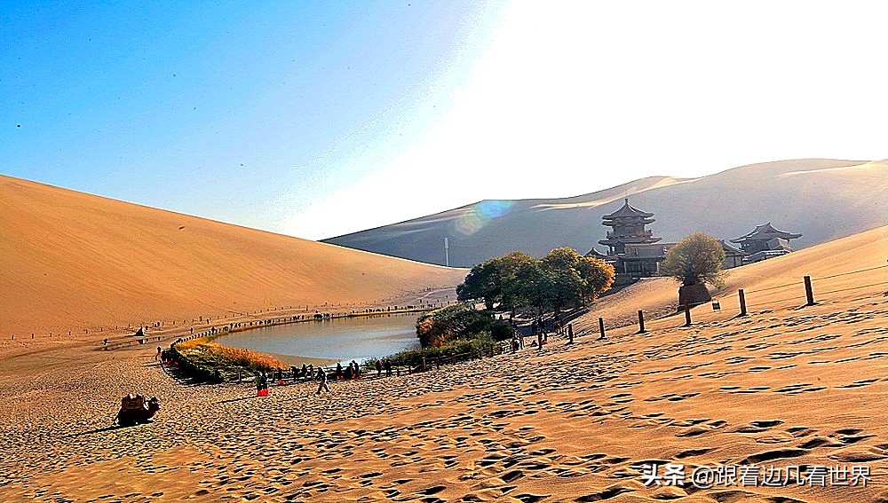 甘肃月牙泉景区介绍(甘肃月牙泉图片)-本地信息-热点大事件