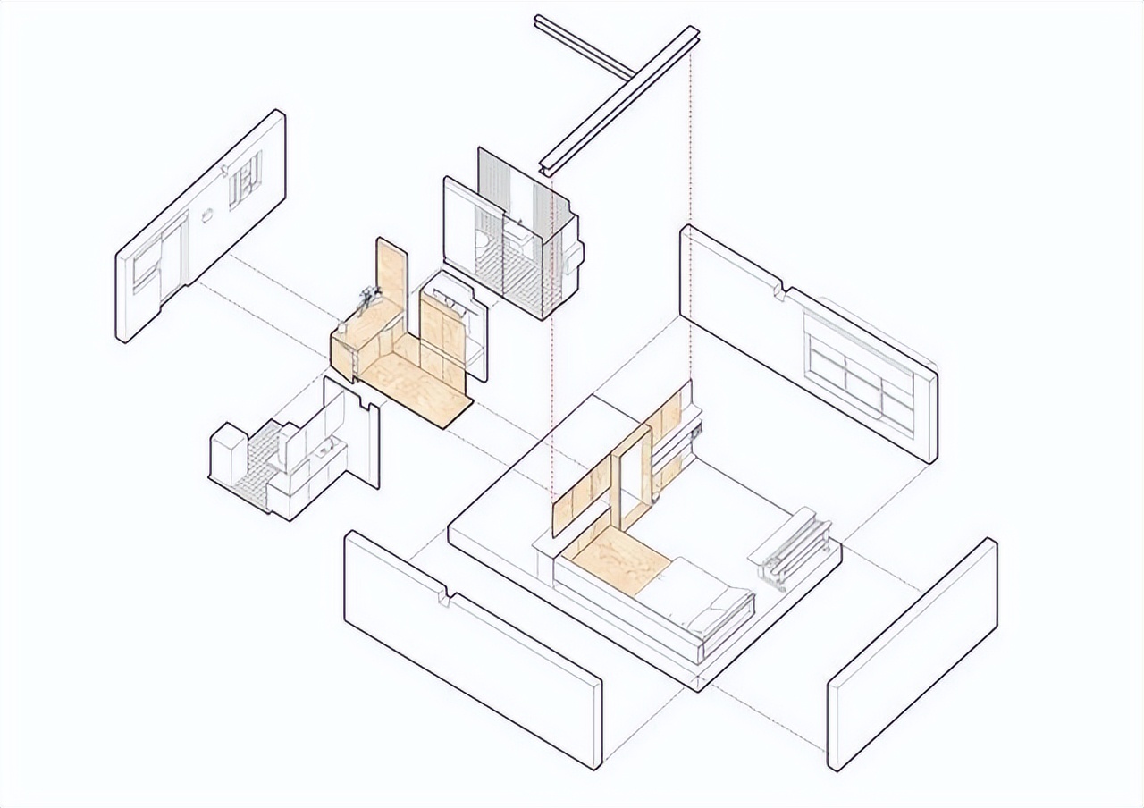香港30岁独居男，花310万买下26㎡小公寓，却成为小户型装修典范