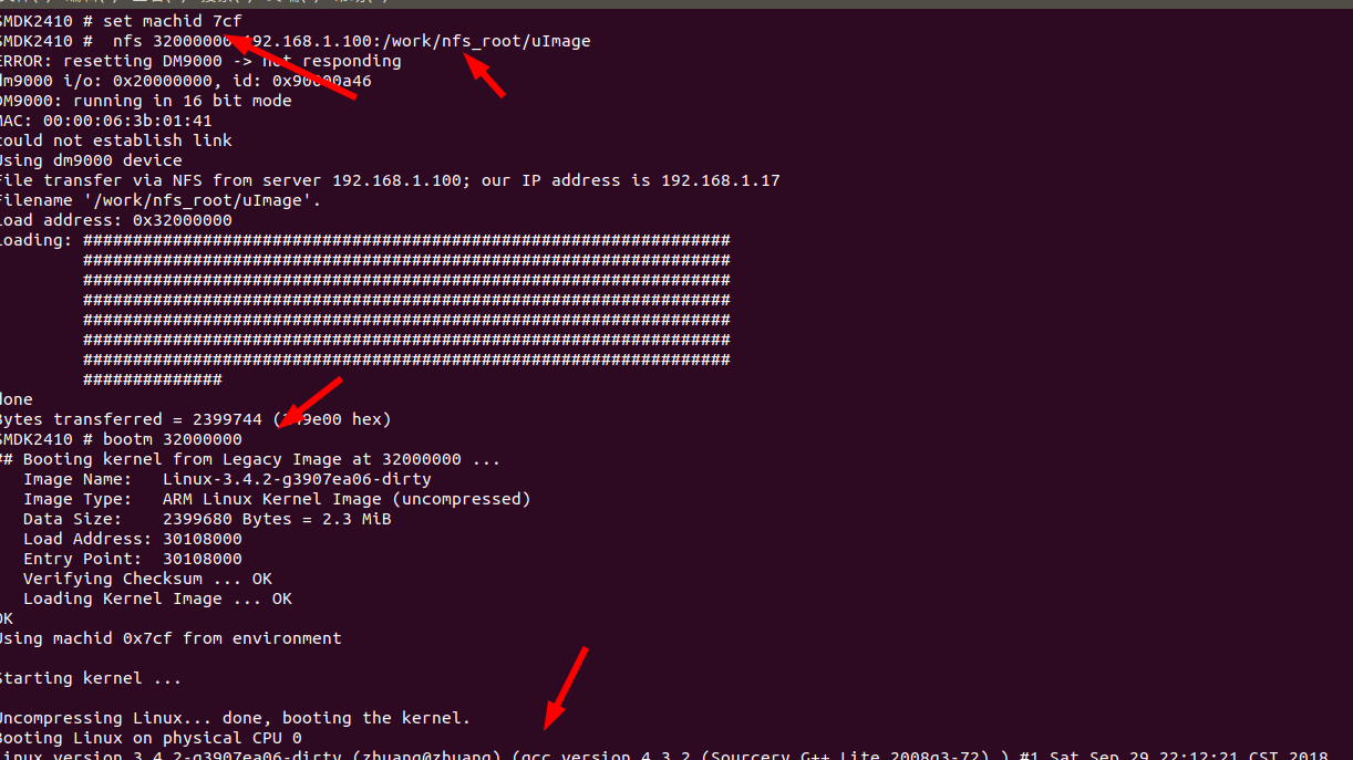 jz2440-linux3.4.2-kernel移植