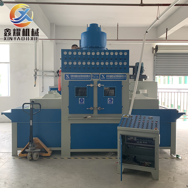鑫耀噴砂機廠家全自動輸送式噴砂機