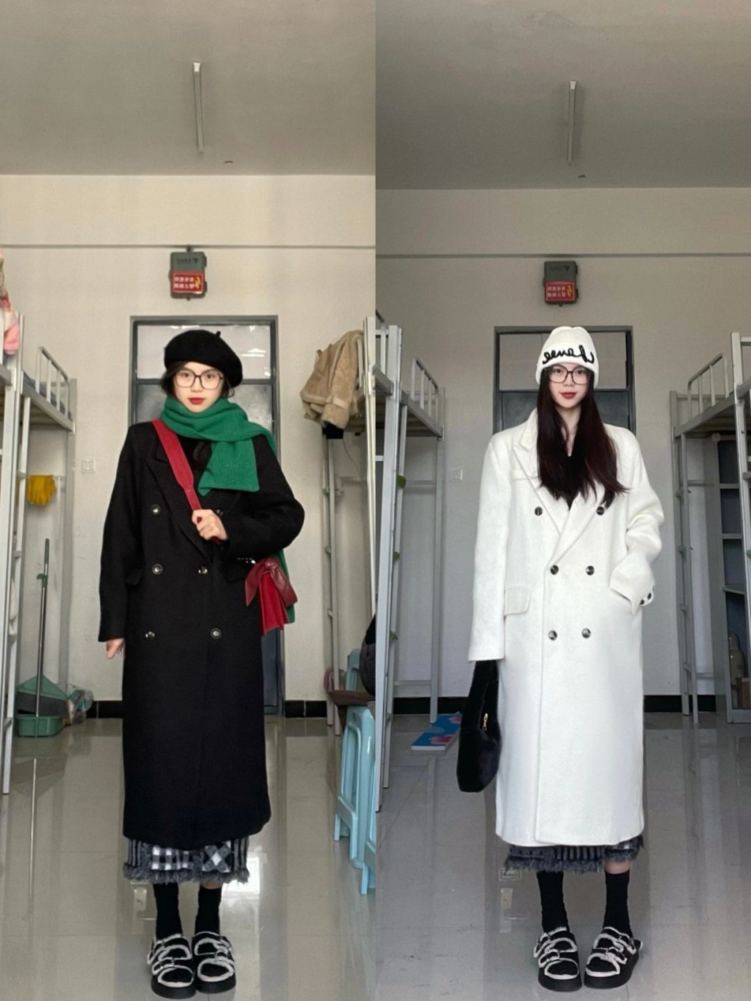 冬季适合穿毛呢大衣，女人的“必需品”，几种款式轻松演绎时尚