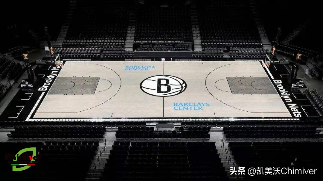 nba球场中圈为什么有图案(NBA球队主场篮球地板彩漆的风格及实际运用（3）)