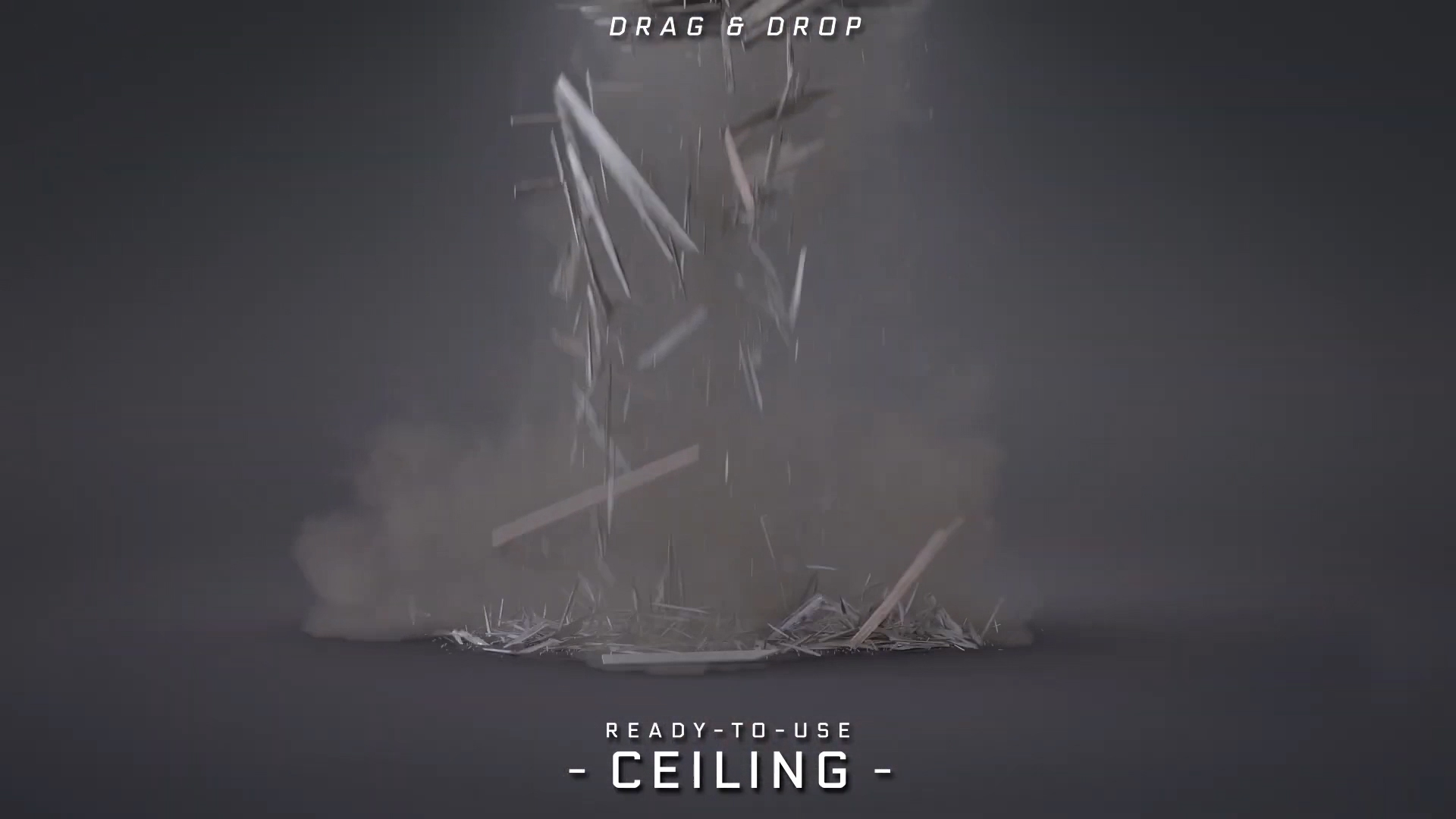 史诗级影视特效合成包90G下载，碎裂、坍塌、灾难、摧毁