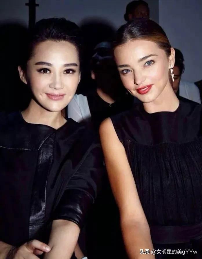 许晴和米兰达可儿坐在一起，谁更有气质