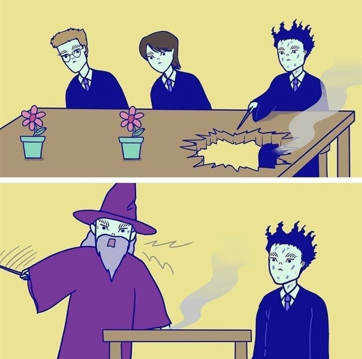 有趣的魔法学校，青蛙变成花还是会爆炸，反派或许就是这么炼成的