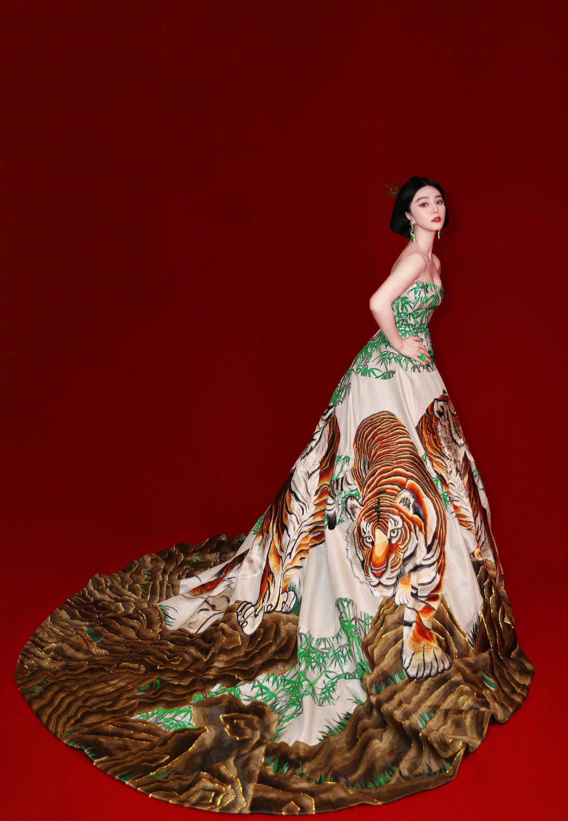 范冰冰戛纳16套装礼服的美貌排名 - 114货源网