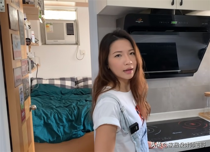 香港90后姑娘买下32㎡“老破小”，“穷转”翻新，网友：真是服了
