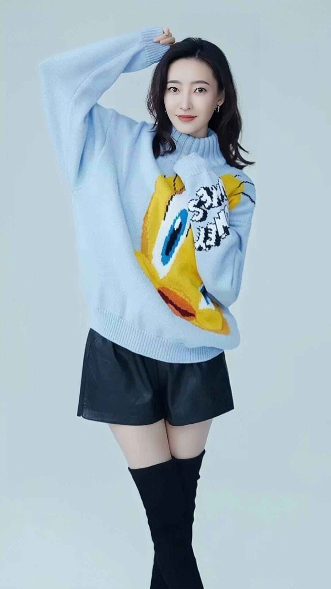 素颜女神王丽坤，颜值超高3