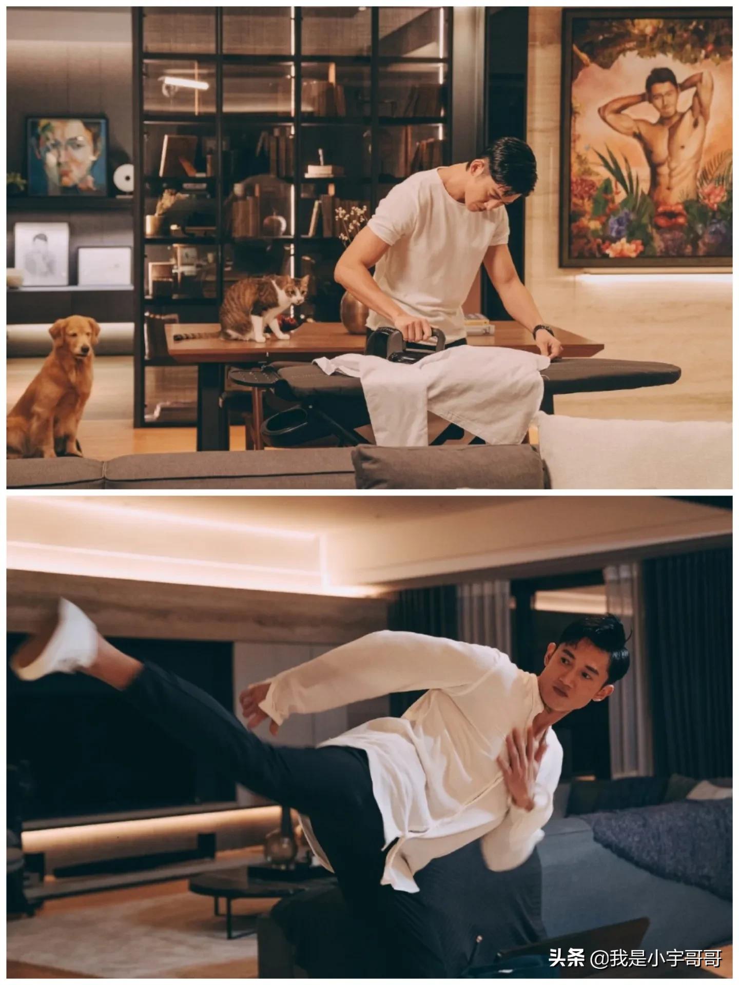 吴慷仁在台剧《妈别闹了》不仅秀身材，还与贾静雯有许多精彩互助