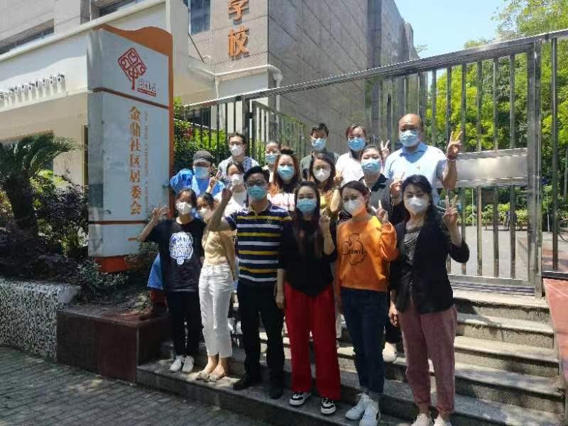 复产不松懈，小区管理井然有序