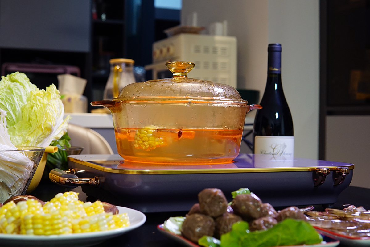 先暖胃再暖心，大宇电陶炉不挑锅具，美食在家轻松做