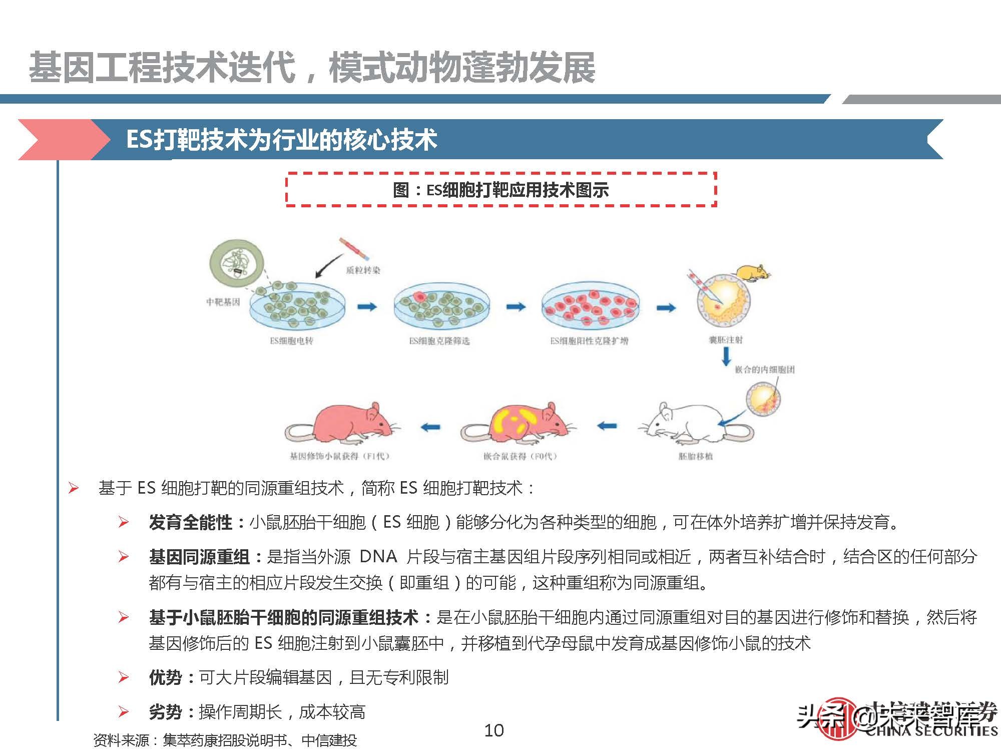 医药行业研究：模式动物，创新需求推动发展，基因技术助力腾飞