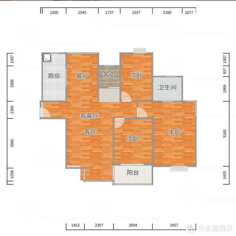 我用咸鱼装套房-127㎡，全房更换平开断桥铝+地暖+全屋黑胡桃家具