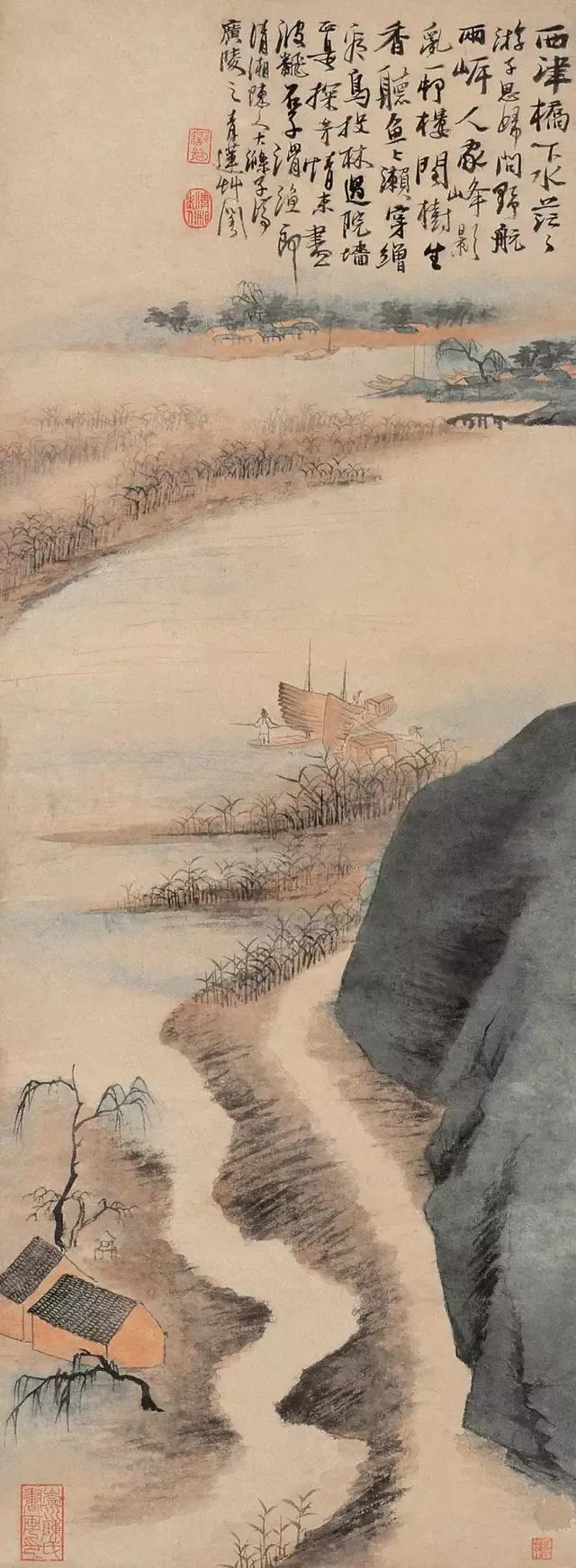 唐伯虎、郑板桥、任伯年、吴昌硕等中国十大名画家画集（珍藏版）