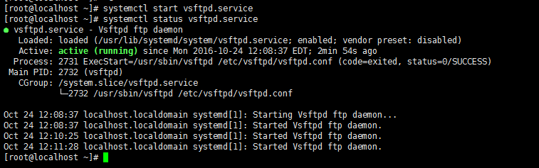 CentOS7下安裝FTP服務(wù)