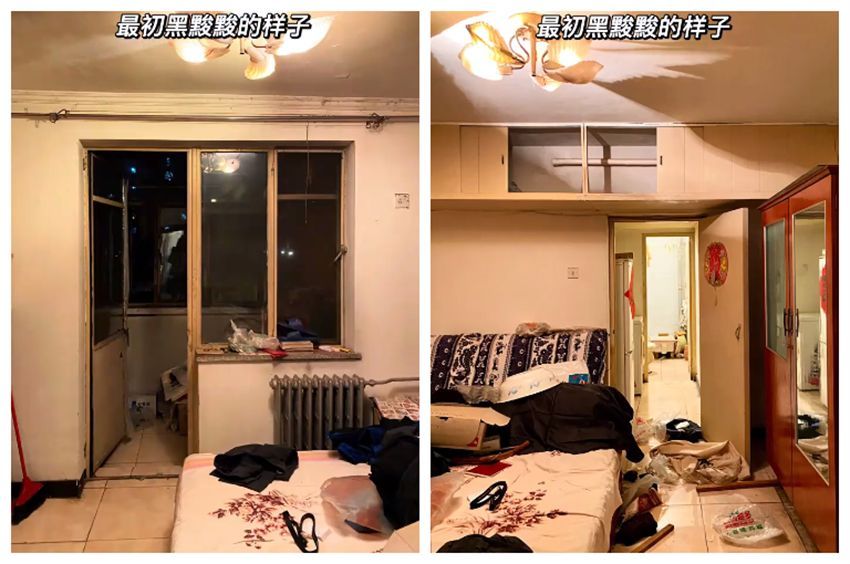 姑娘买下北京52㎡老破小，为省钱自己改造成温馨居室，住着超舒服