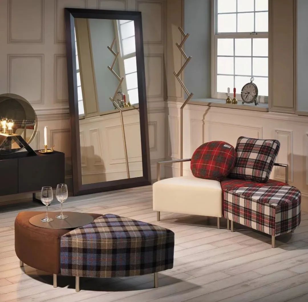 时尚家居永恒的经典，探寻Tartan苏格兰格纹的无限可能