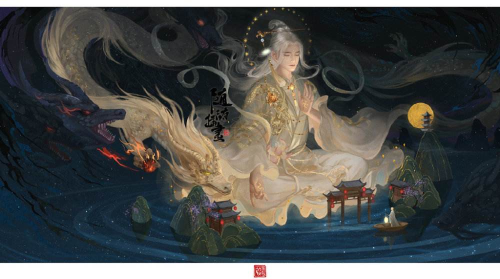 神明文案 | 吾同神明画押,赌君心动一刹,败,以青春为价