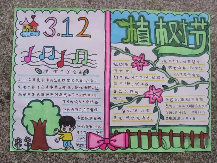 三月，是春暖花开的日子，树木是我们人类的好朋友，不仅可以美化环境