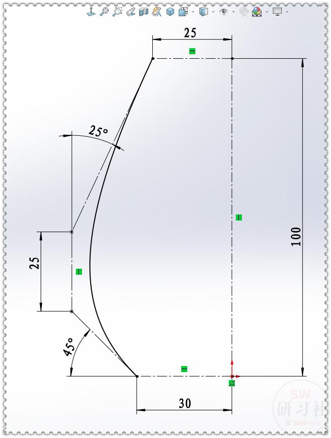 用SOLIDWORKS画个鱼鳞花瓶，绘图很简单，就是运算有点慢