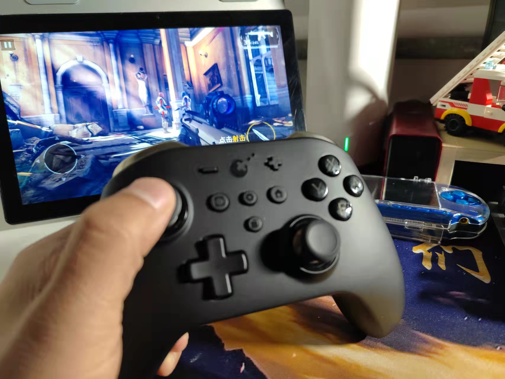 电磁摇杆、体感瞄准加全平台无缝切换，谷粒金刚2 Pro手柄体验