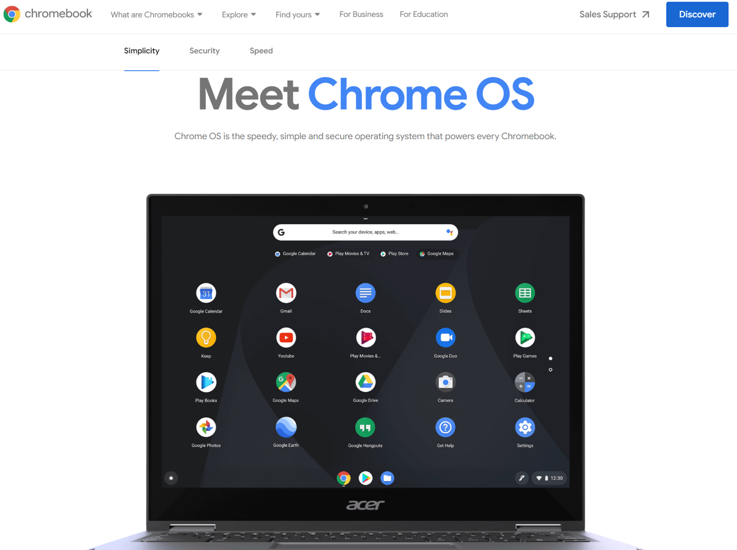 谷歌 Chrome OS 正式更名为 ChromeOS 品牌