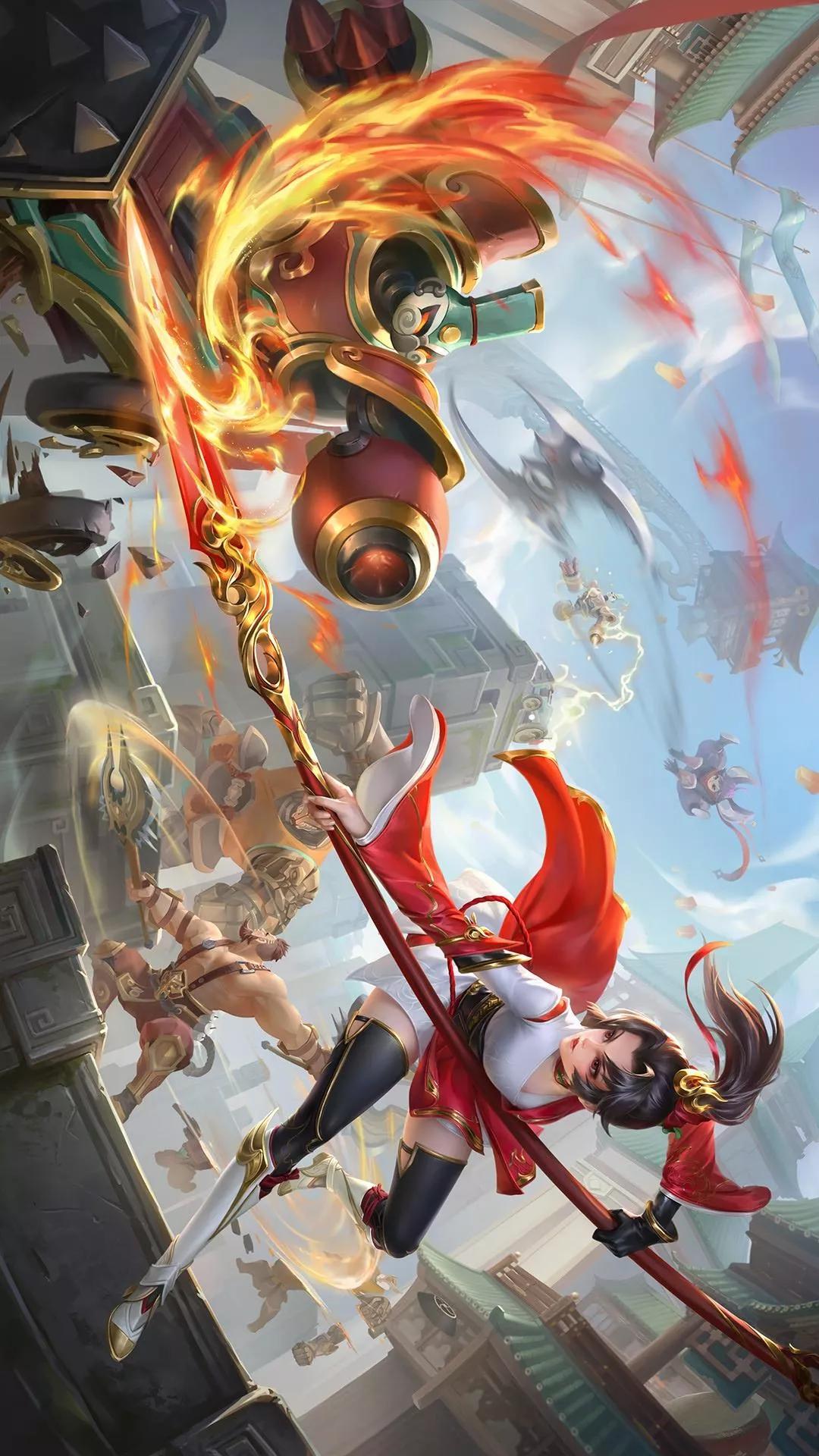 王者美女英雄去掉所有服装 云缨p图正能量图片 - 时代开运网