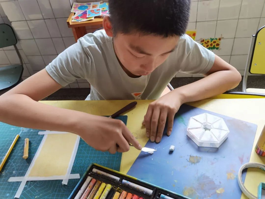 周末托管 彩绘童心｜双流区九江小学彩绘童心社团开展得有声有色