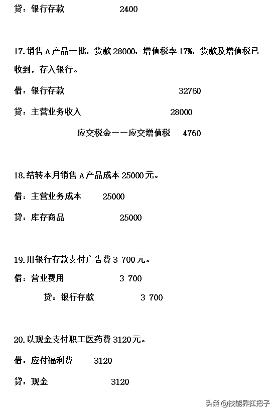 25岁美女会计，熬夜把会计分录总结成62页笔记，专治记不住