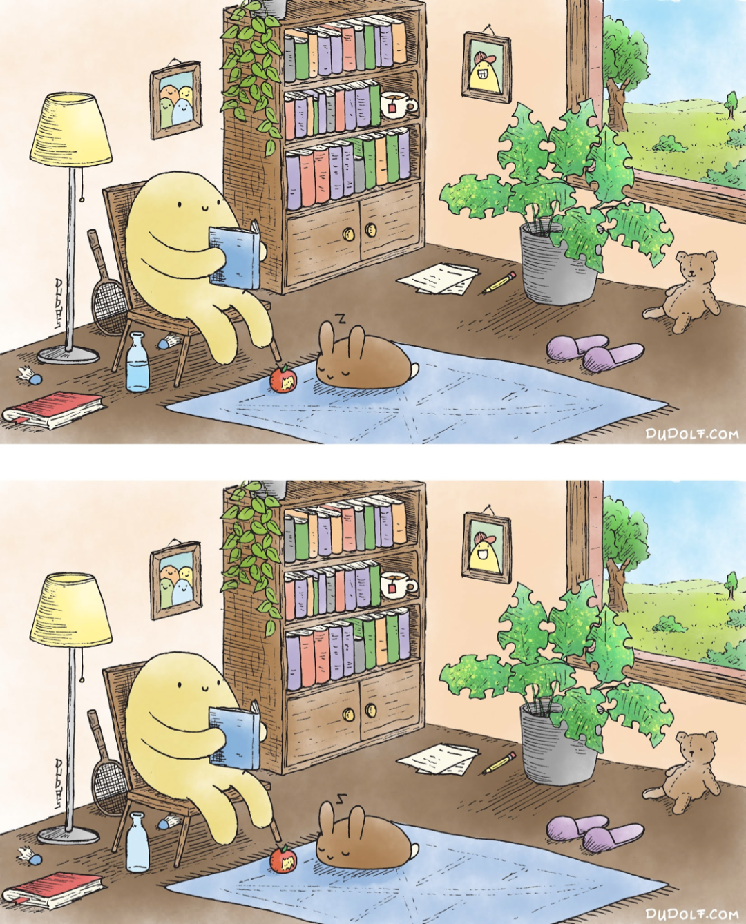 8幅“噩梦级”的找茬图，真心难到哭，让人怀疑题目都是错的