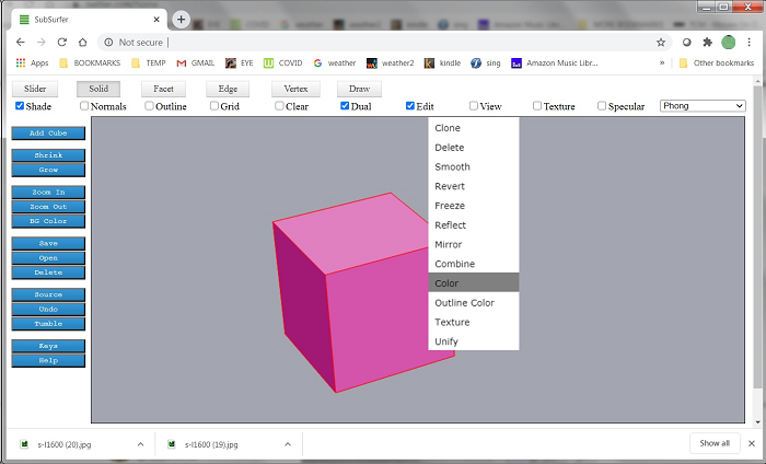 JavaScript实战3D建模软件开发