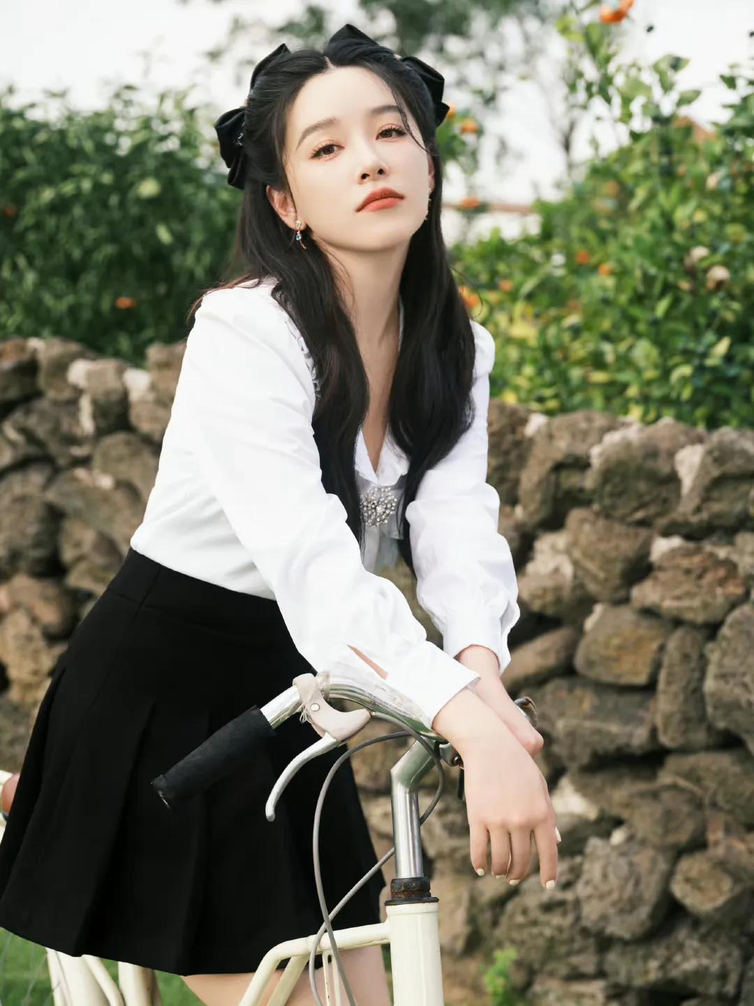 阚清子近期穿搭