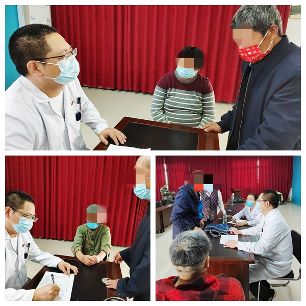 县级专家到立新镇中心卫生院开展严重精神障碍患者复核诊断工作